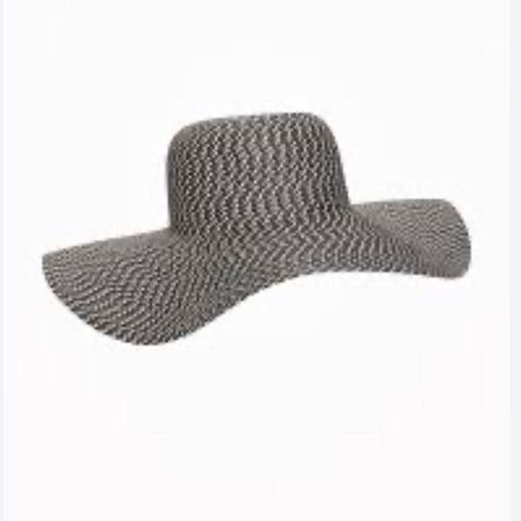 Old Navy Black and Tan Woven Hat - Picture 2 of 5